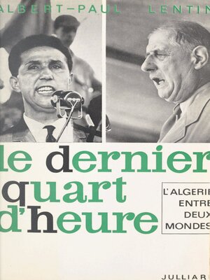 cover image of L'Algérie entre deux mondes (1)